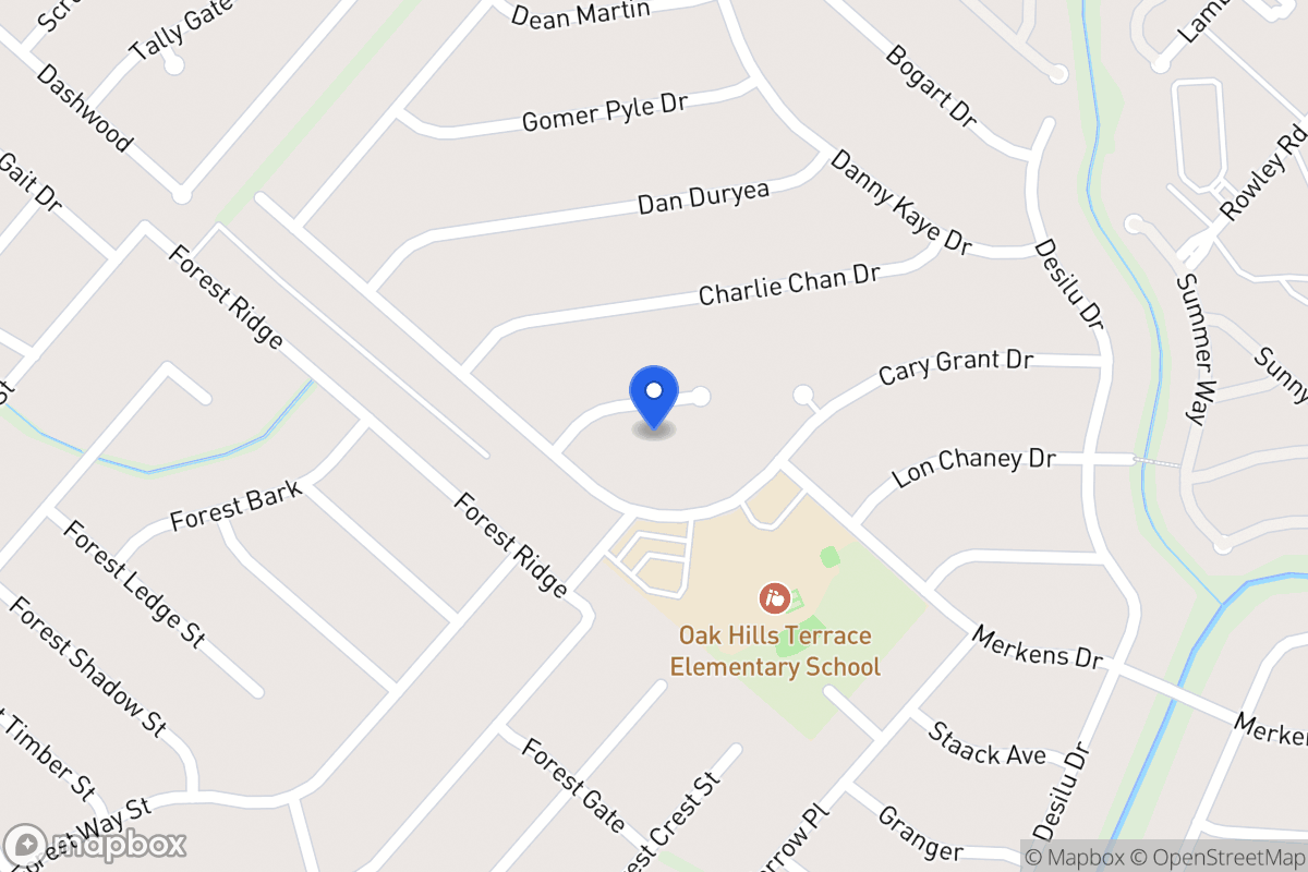 Map of 5710  Errol Flynn Dr