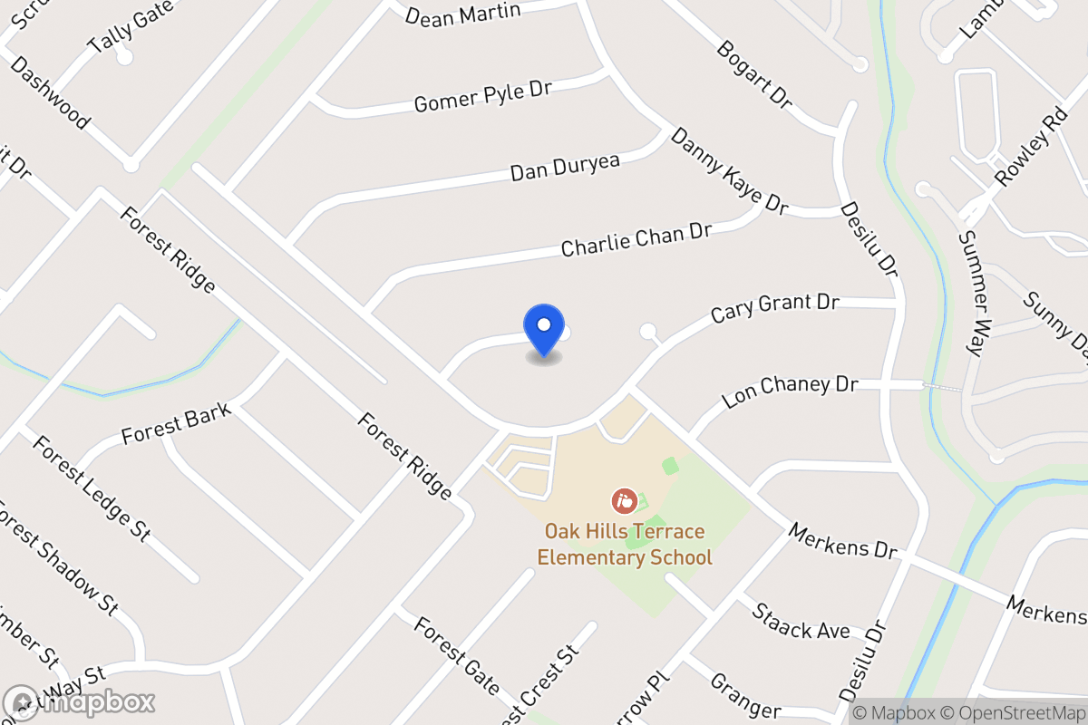 Map of 5708  Errol Flynn Dr