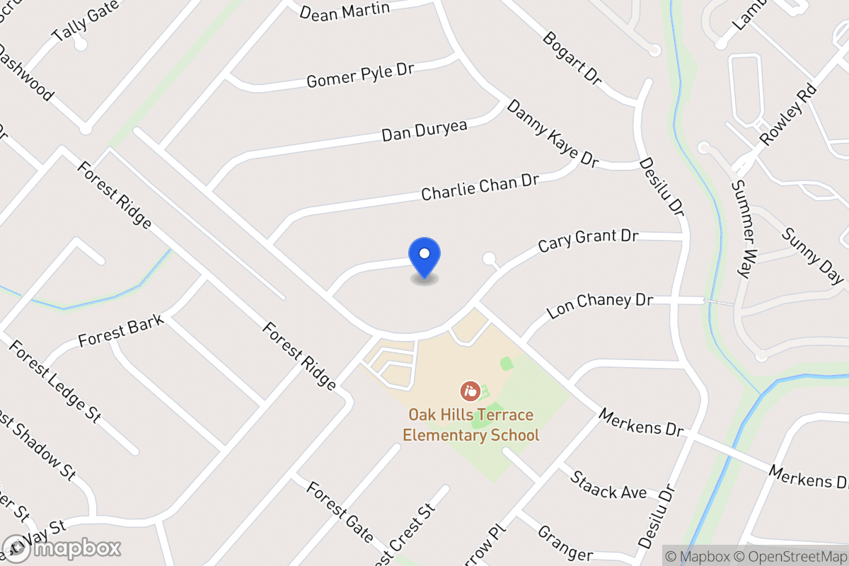 Map of 5706  Errol Flynn Dr
