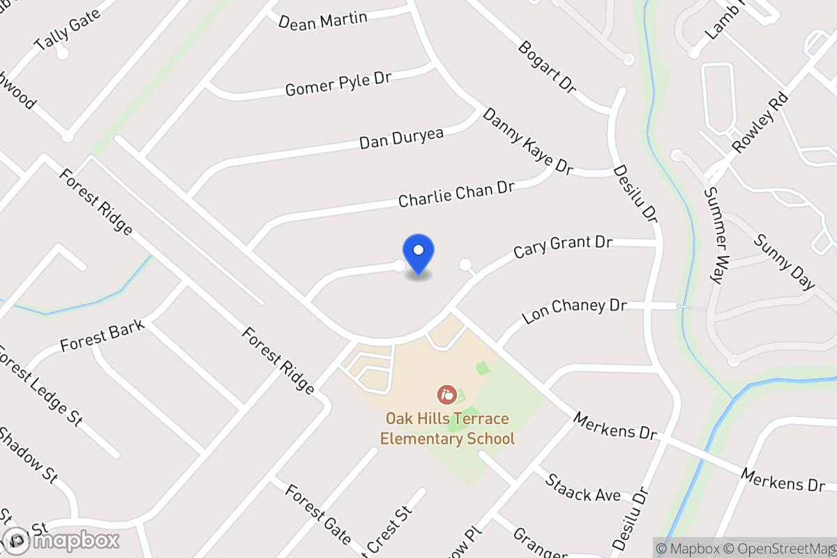 Map of 5702  Errol Flynn Dr