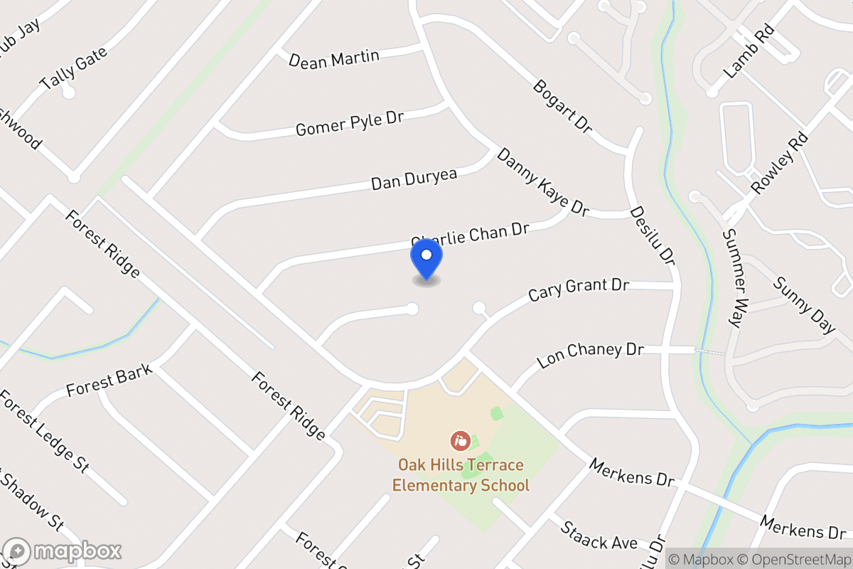 Map of 5701  Errol Flynn Dr