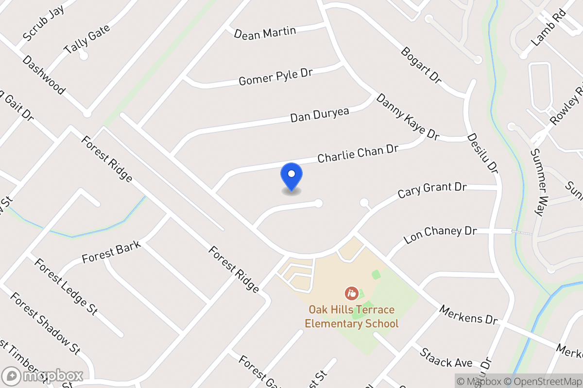 Map of 5711  Errol Flynn Dr