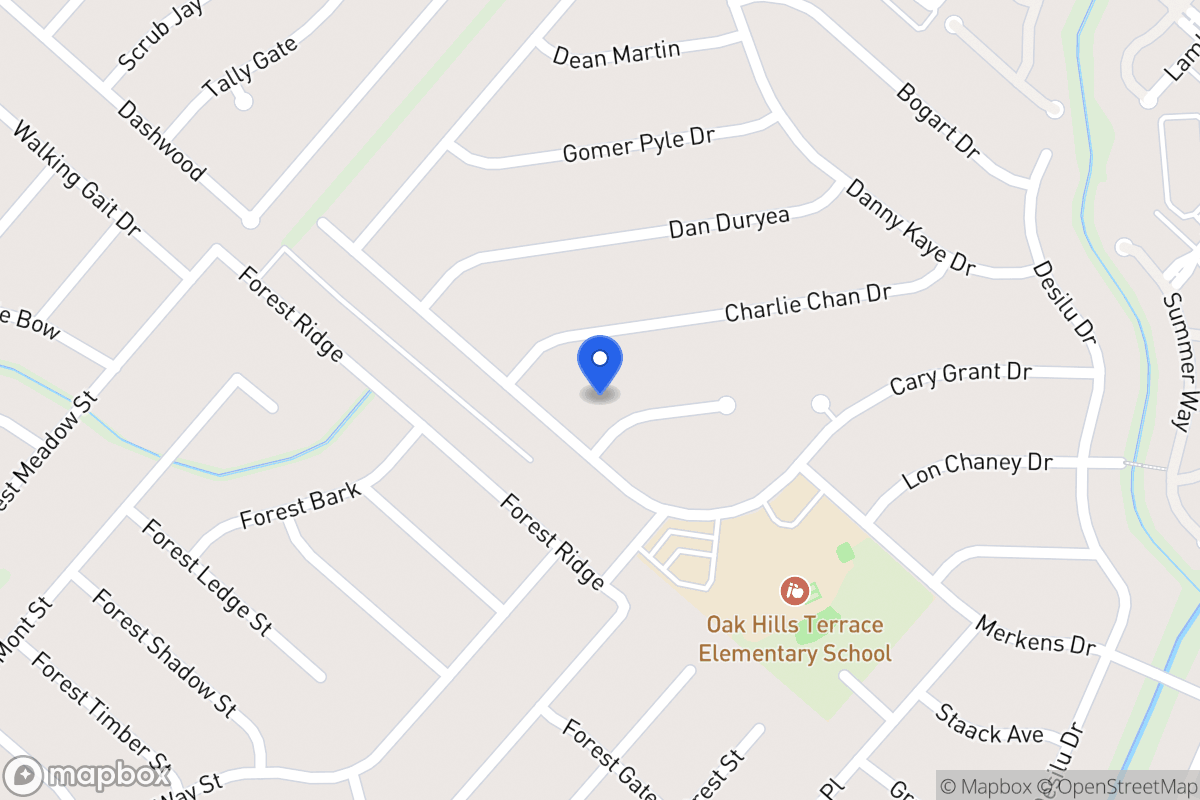 Map of 5723  Errol Flynn Dr
