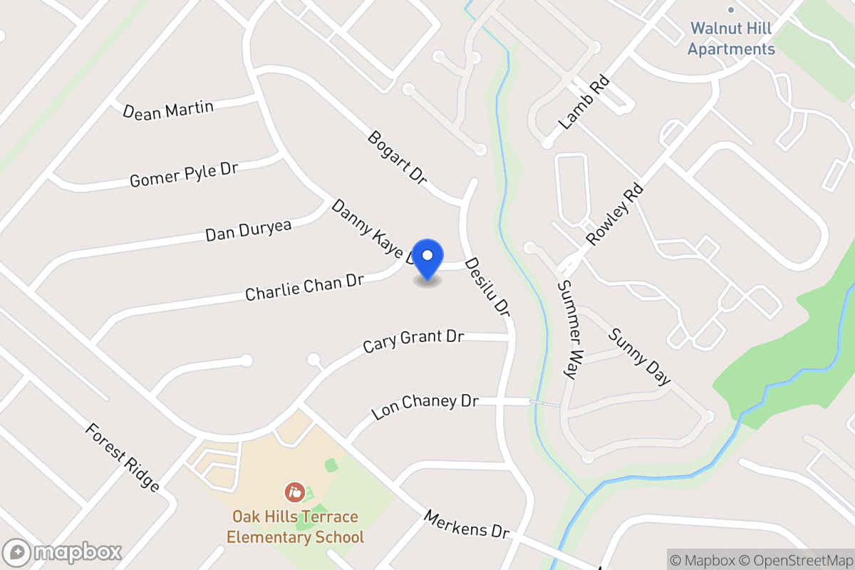 Map of 5610  Danny Kaye Dr