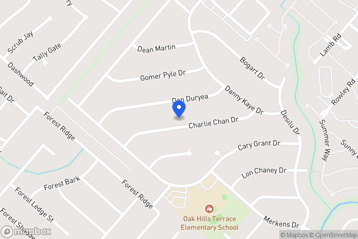 Map of 5643  Charlie Chan Dr