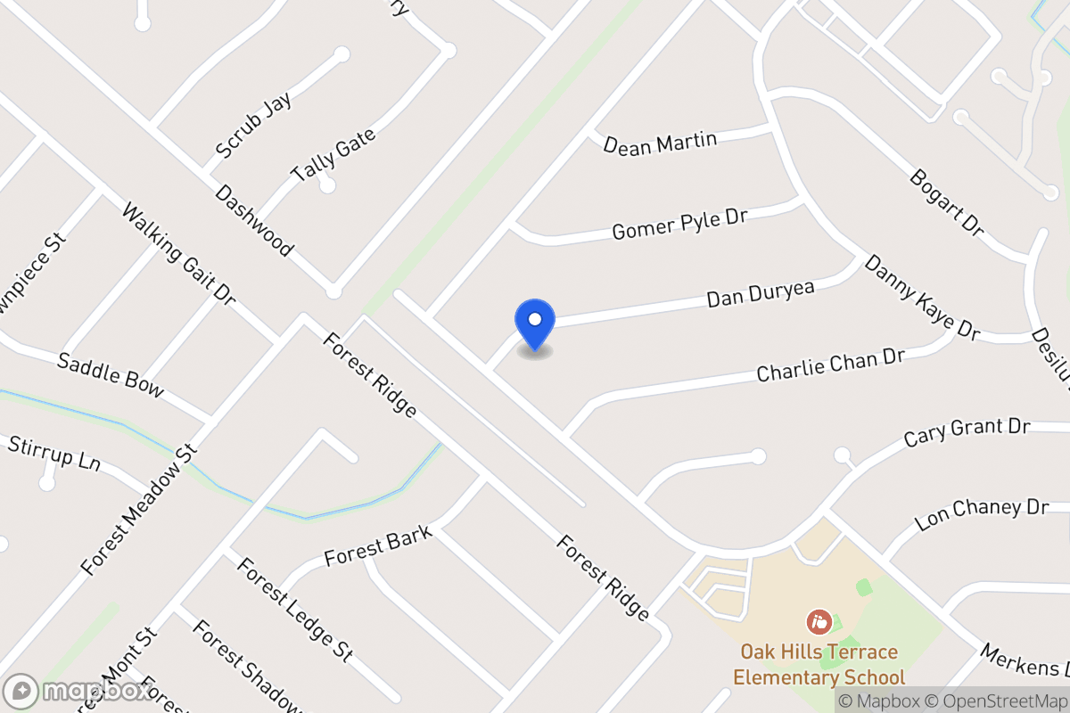 Map of 5830  Dan Duryea St