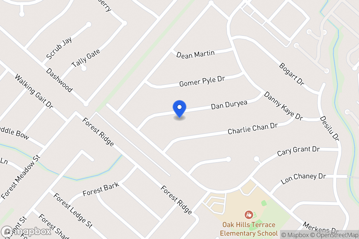 Map of 5814  Dan Duryea St