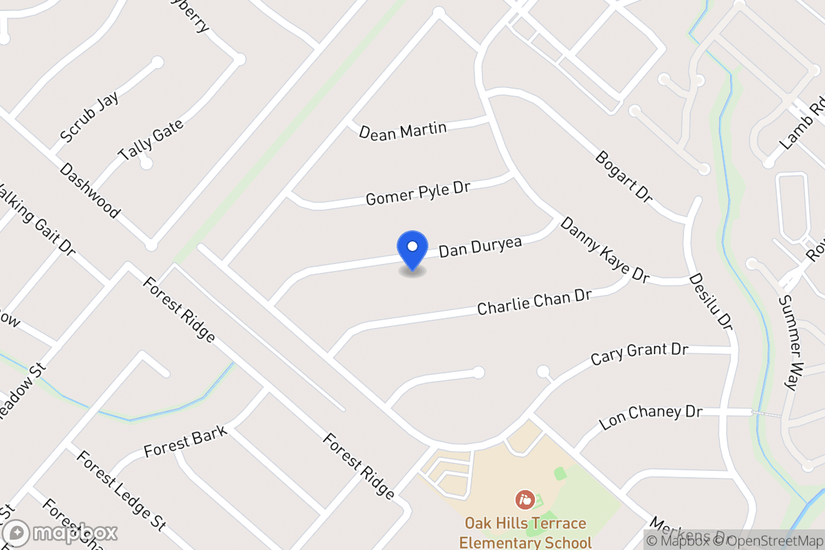 Map of 5802  Dan Duryea St