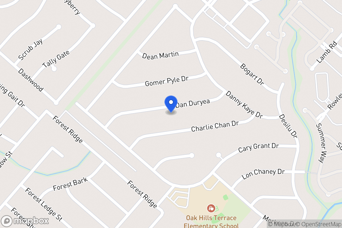 Map of 5734  Dan Duryea St
