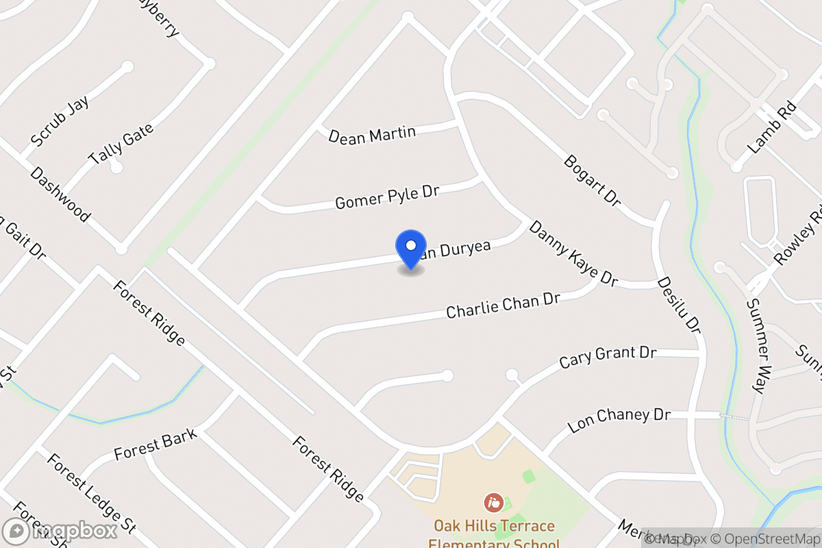 Map of 5730  Dan Duryea St