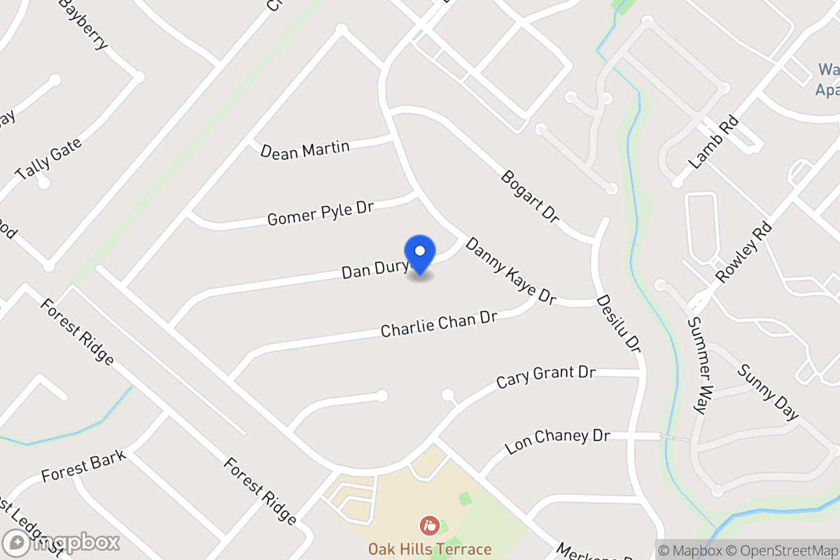 Map of 5710  Dan Duryea St