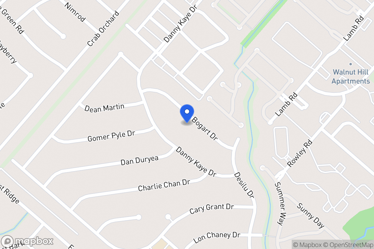 Map of 5726  Bogart Dr