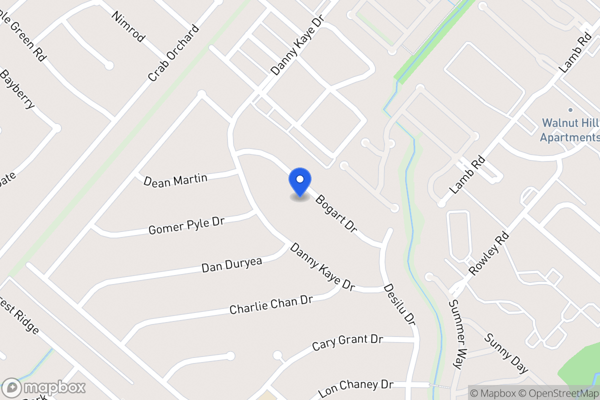 Map of 5802  Bogart Dr