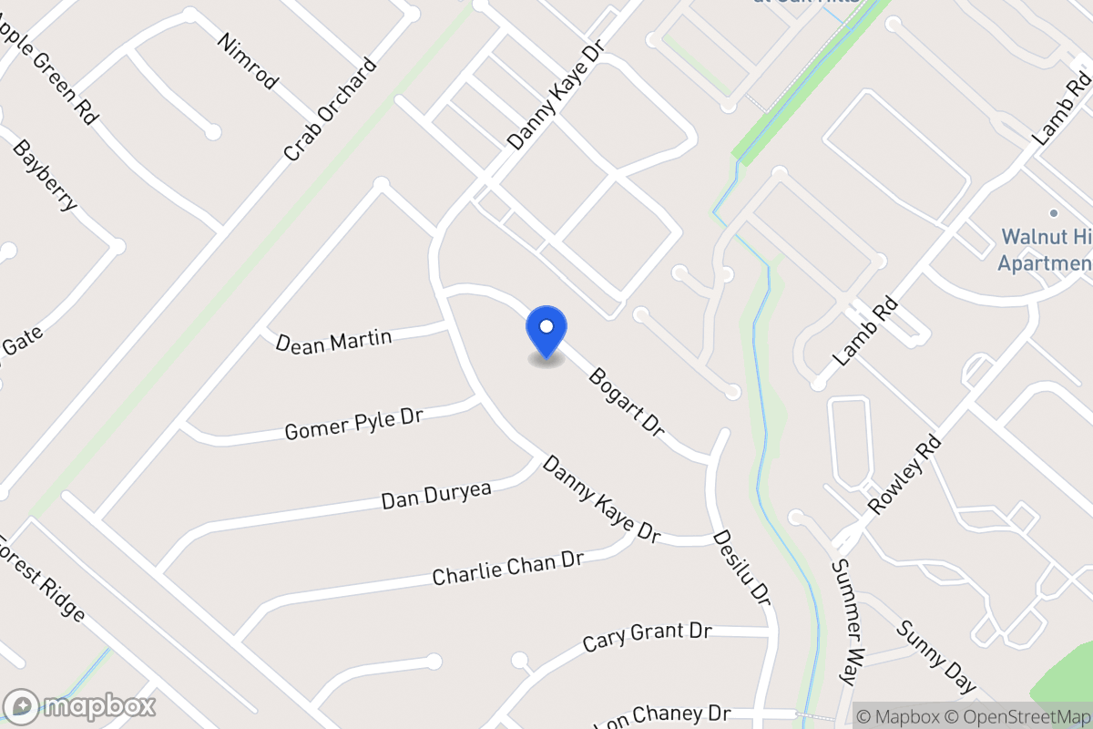 Map of 5806  Bogart Dr
