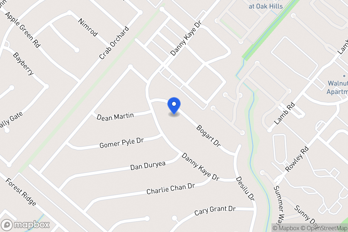 Map of 5814  Bogart Dr