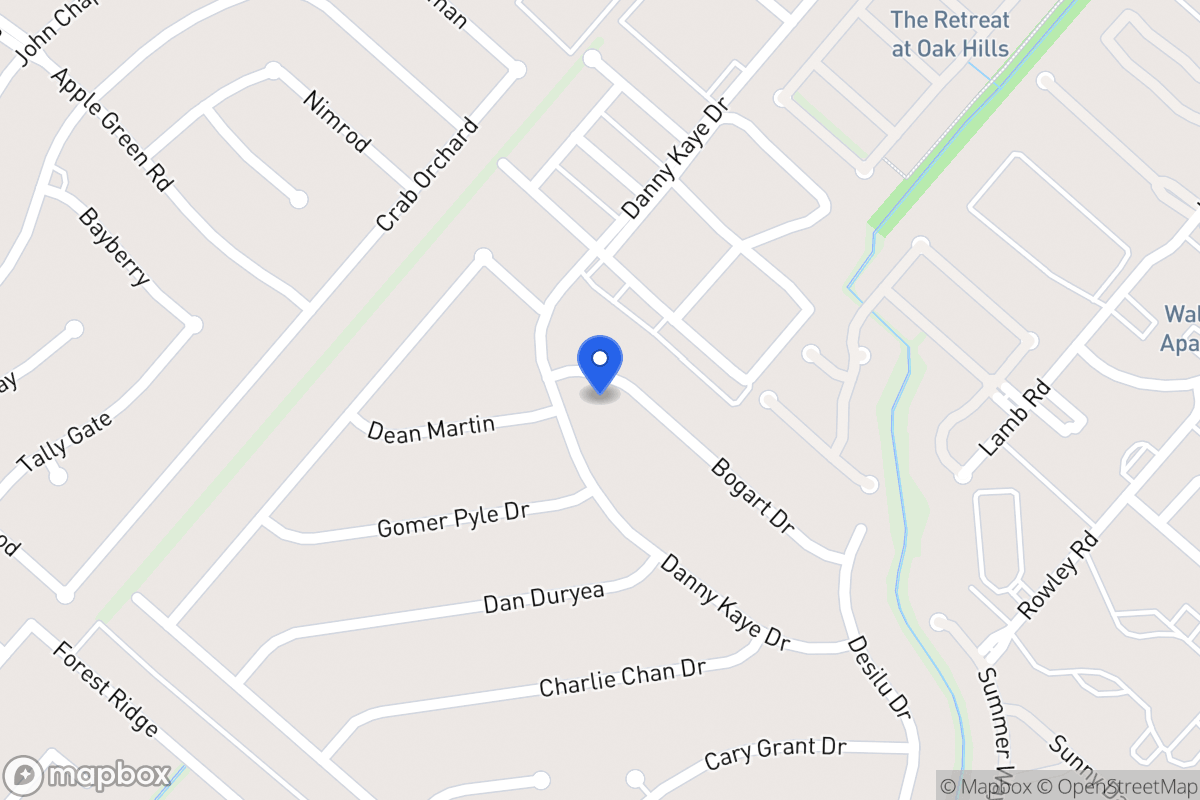 Map of 5822  Bogart Dr