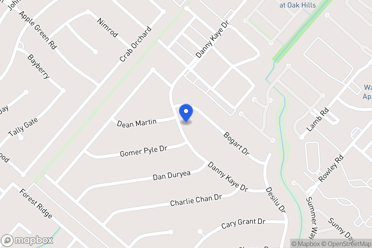 Map of 5727  Danny Kaye Dr