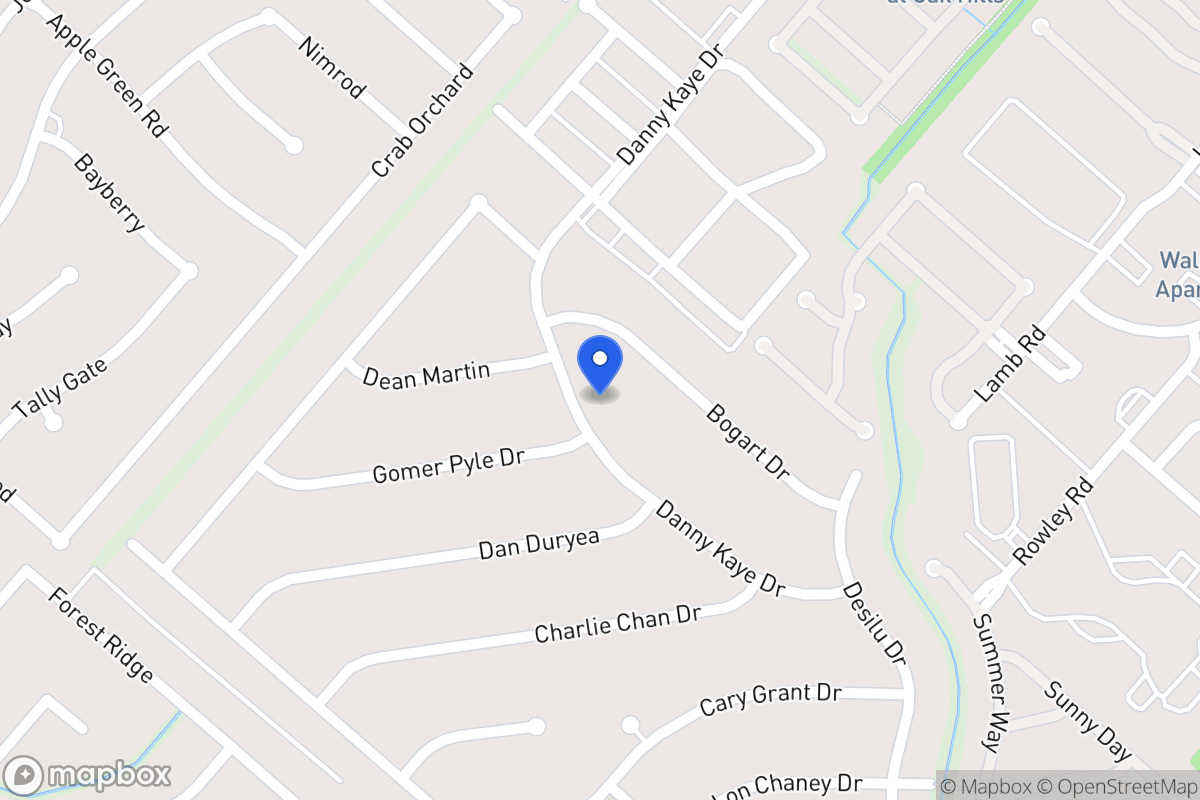 Map of 5723  Danny Kaye Dr