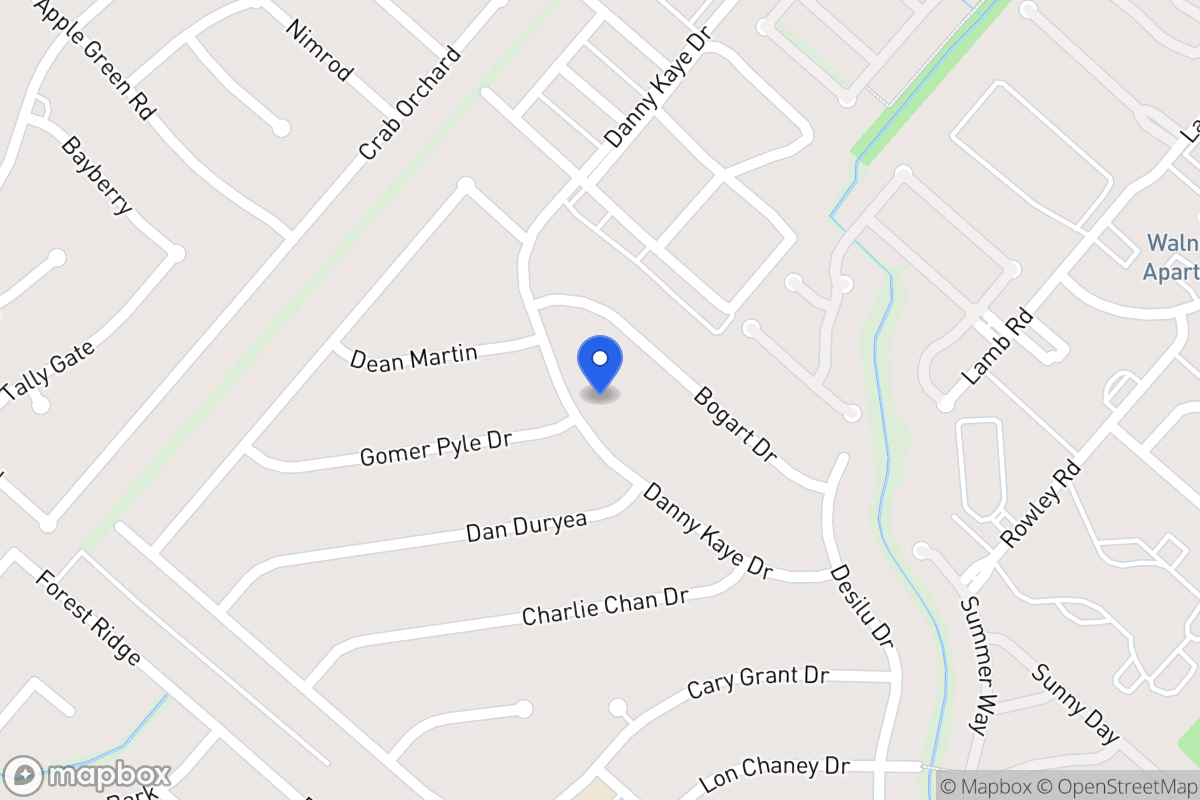 Map of 5719  Danny Kaye Dr