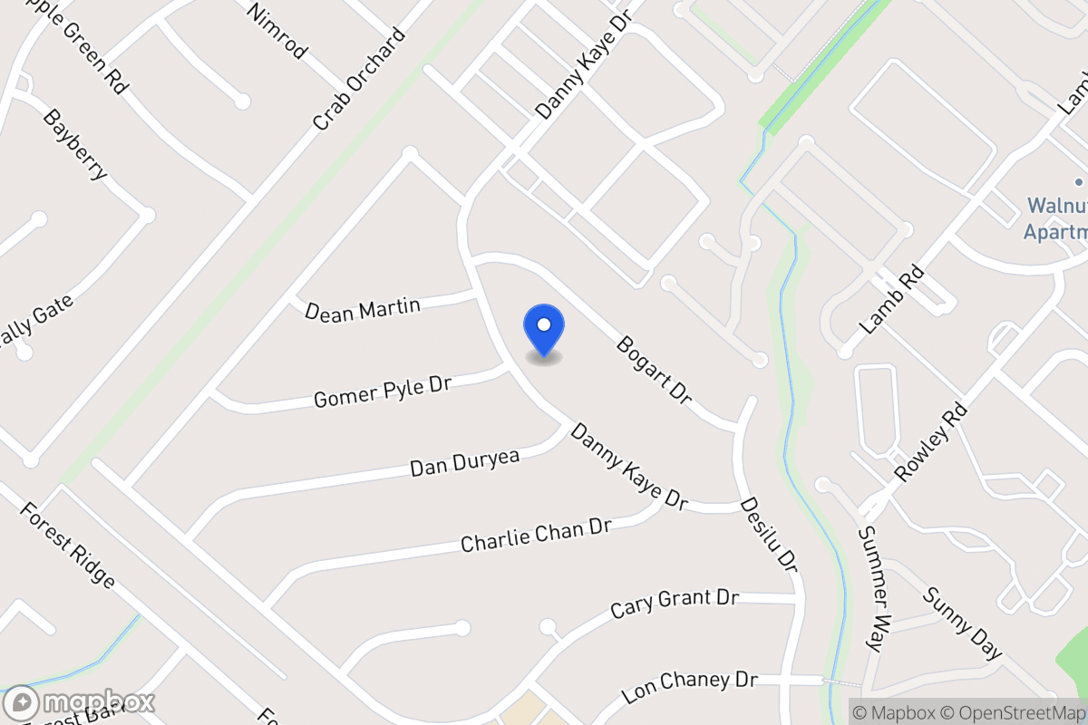 Map of 5715  Danny Kaye Dr