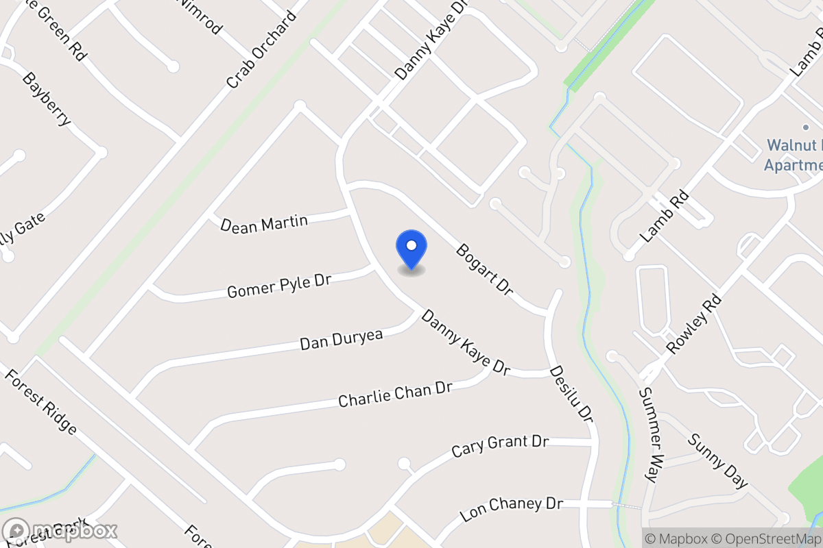 Map of 5711  Danny Kaye Dr