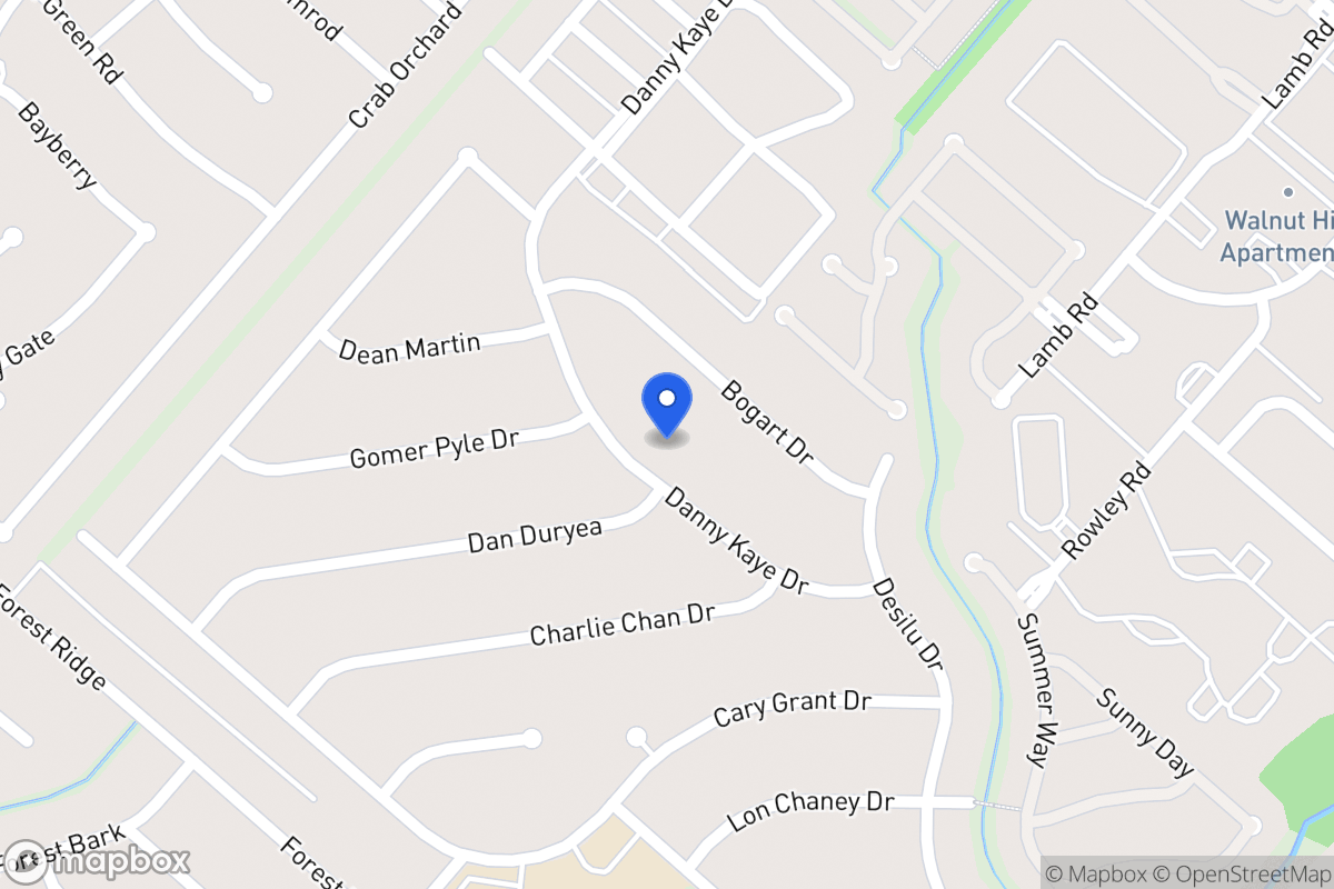 Map of 5707  Danny Kaye Dr