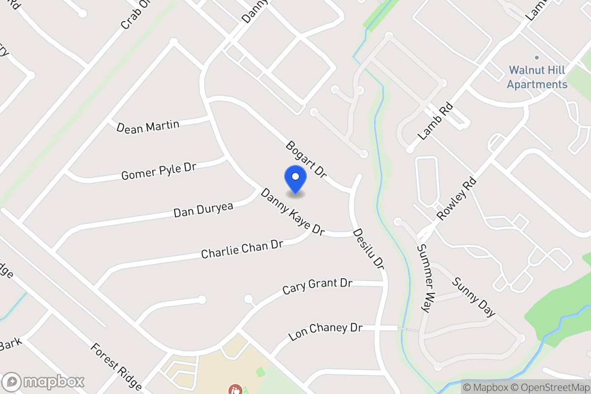 Map of 5623  Danny Kaye Dr