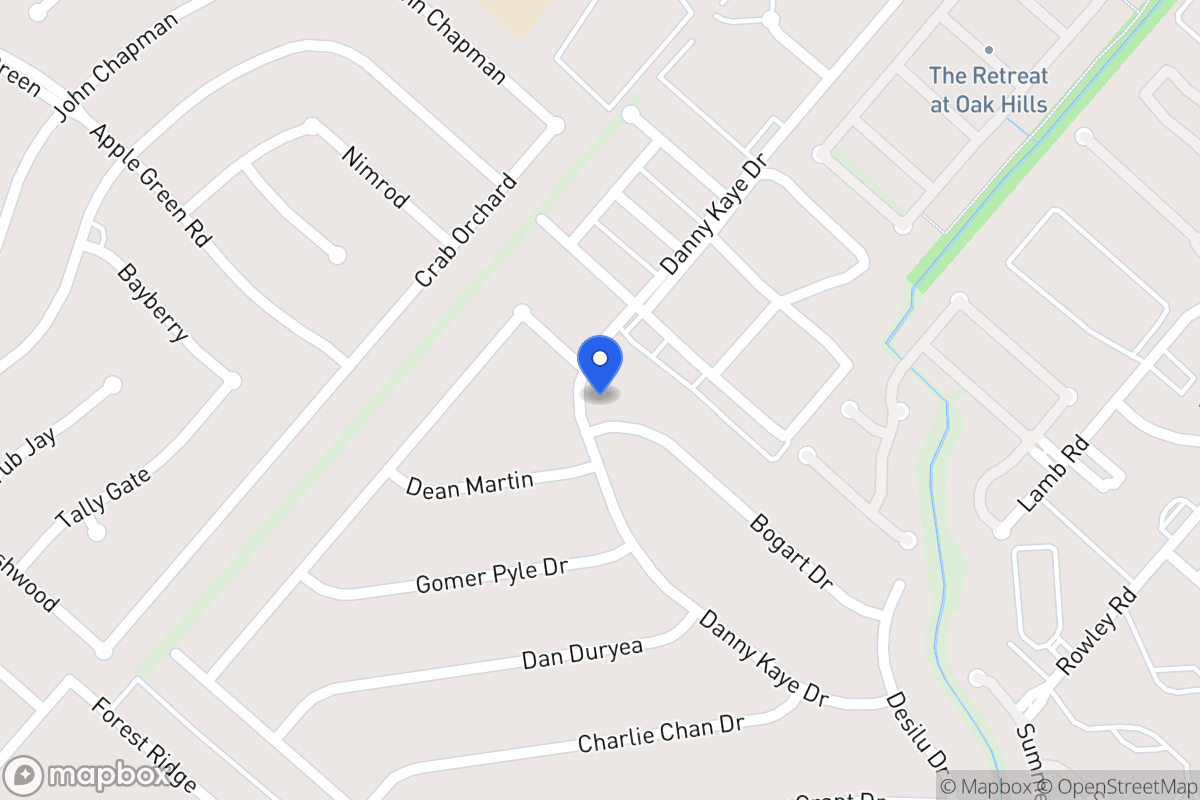 Map of 5823  Danny Kaye Dr