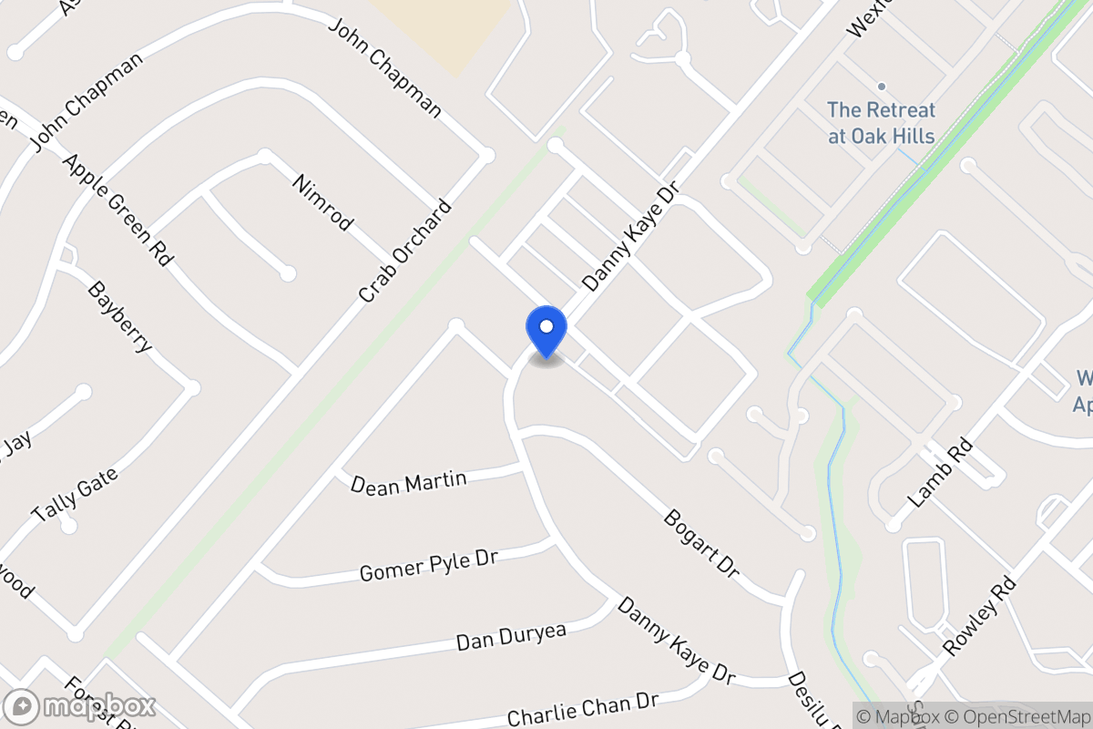 Map of 5831  Danny Kaye Dr
