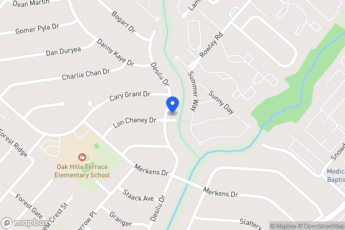 Map of 7202  Desilu Dr