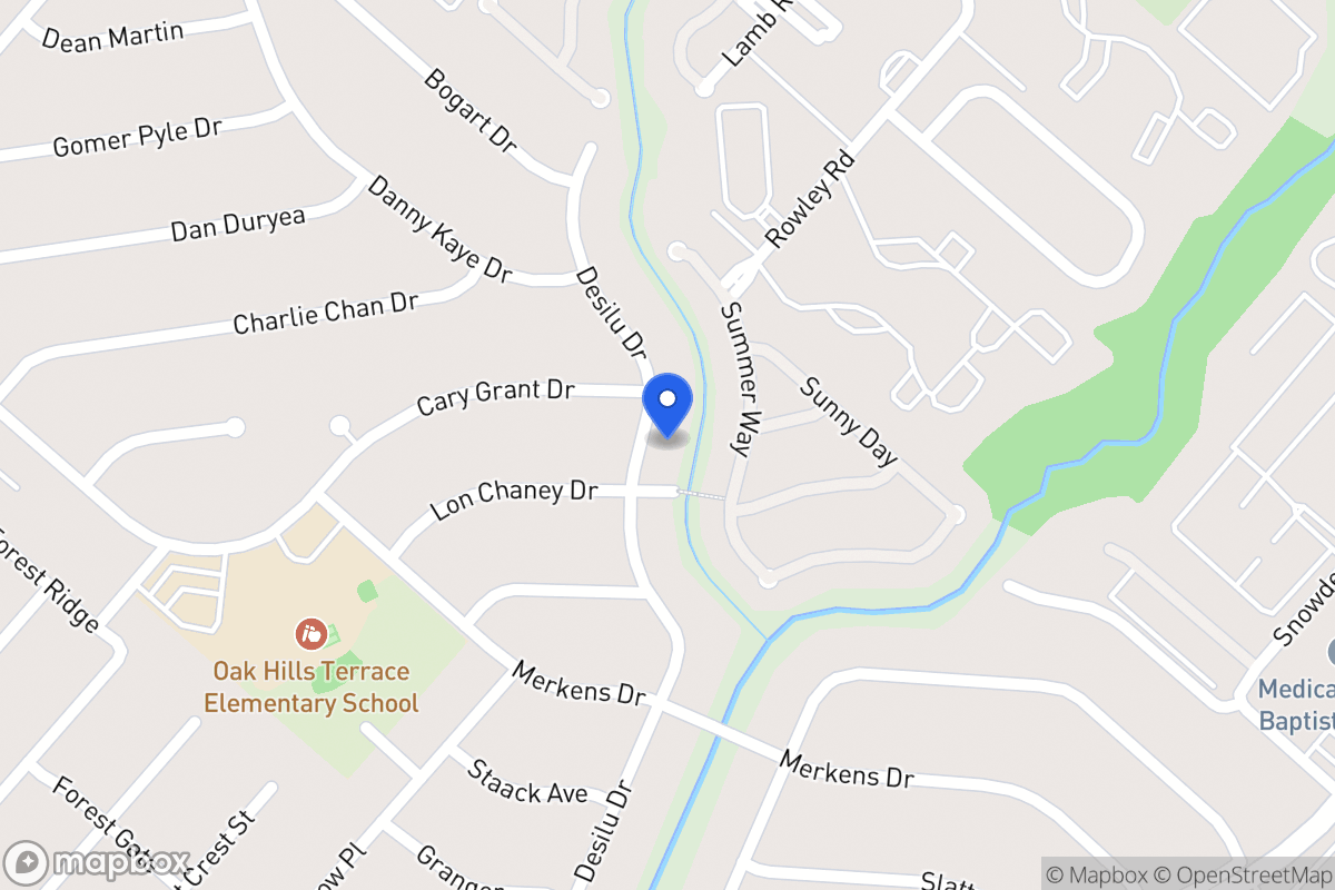 Map of 7206  Desilu Dr