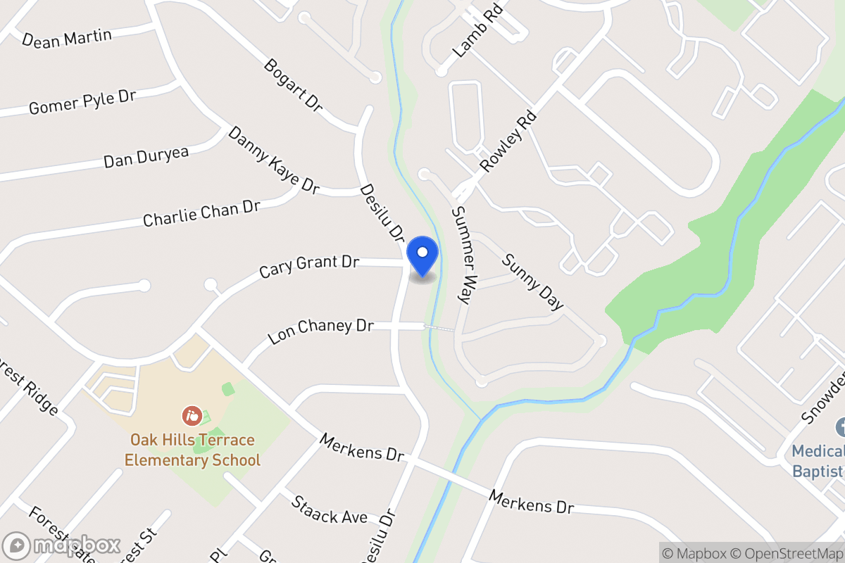 Map of 7210  Desilu Dr