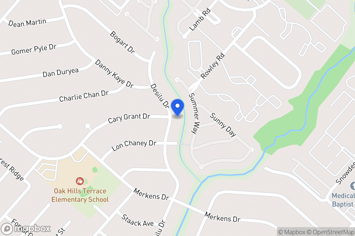 Map of 7214  Desilu Dr