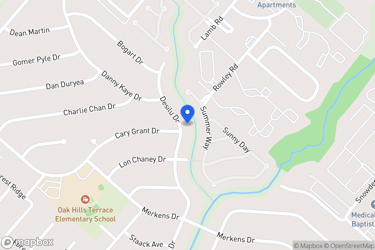 Map of 7218  Desilu Dr