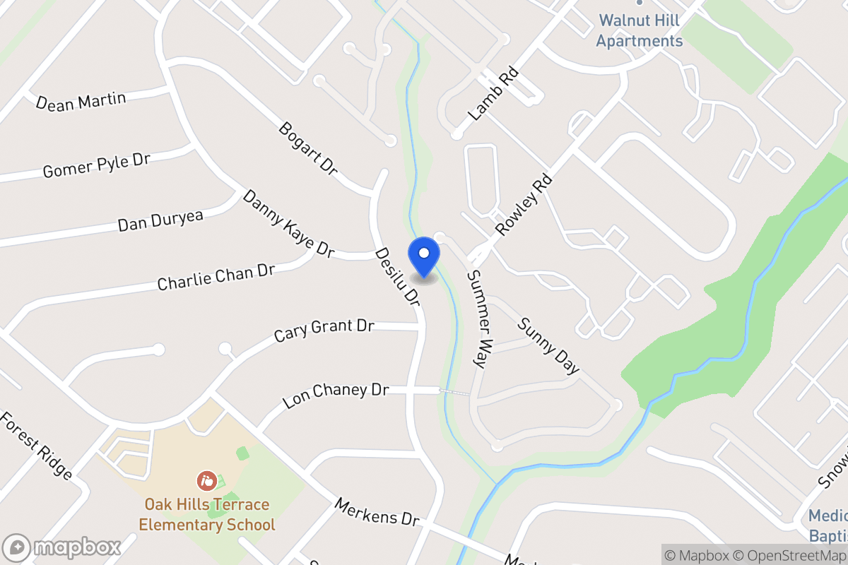 Map of 7226  Desilu Dr