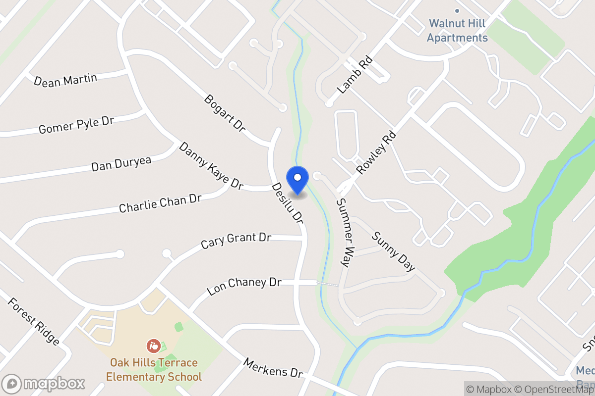 Map of 7230  Desilu Dr