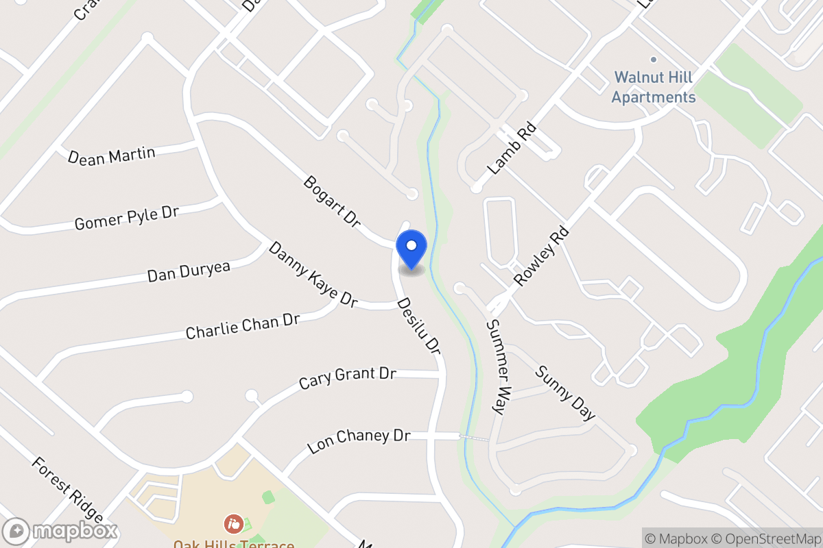 Map of 7306  Desilu Dr