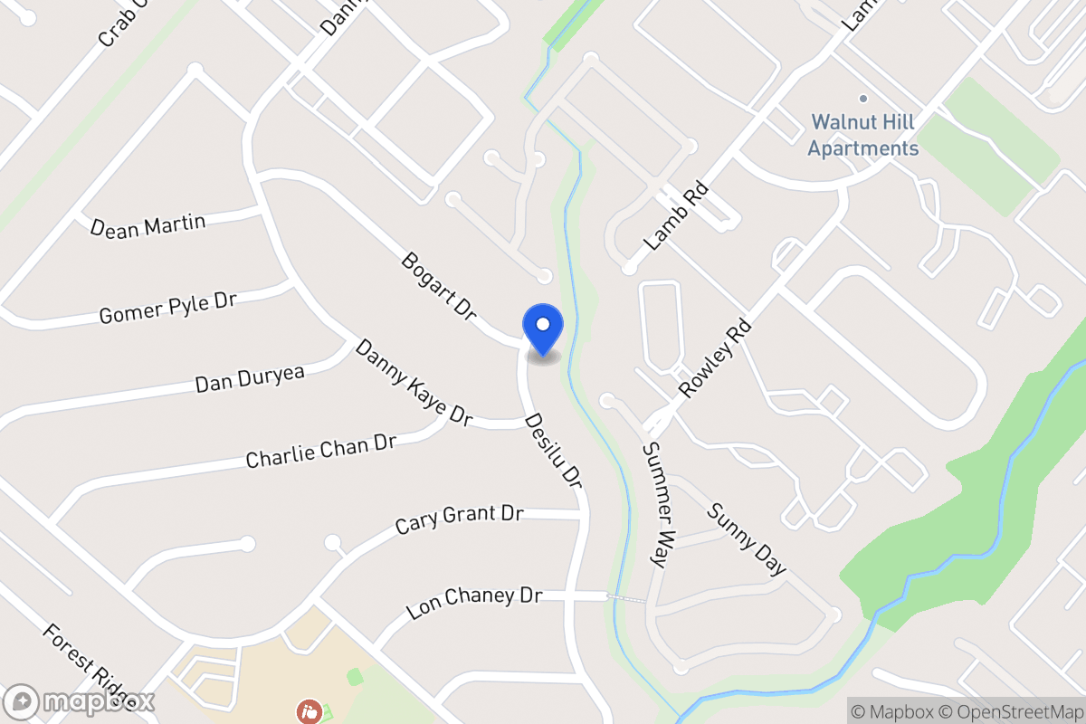 Map of 7310  Desilu Dr