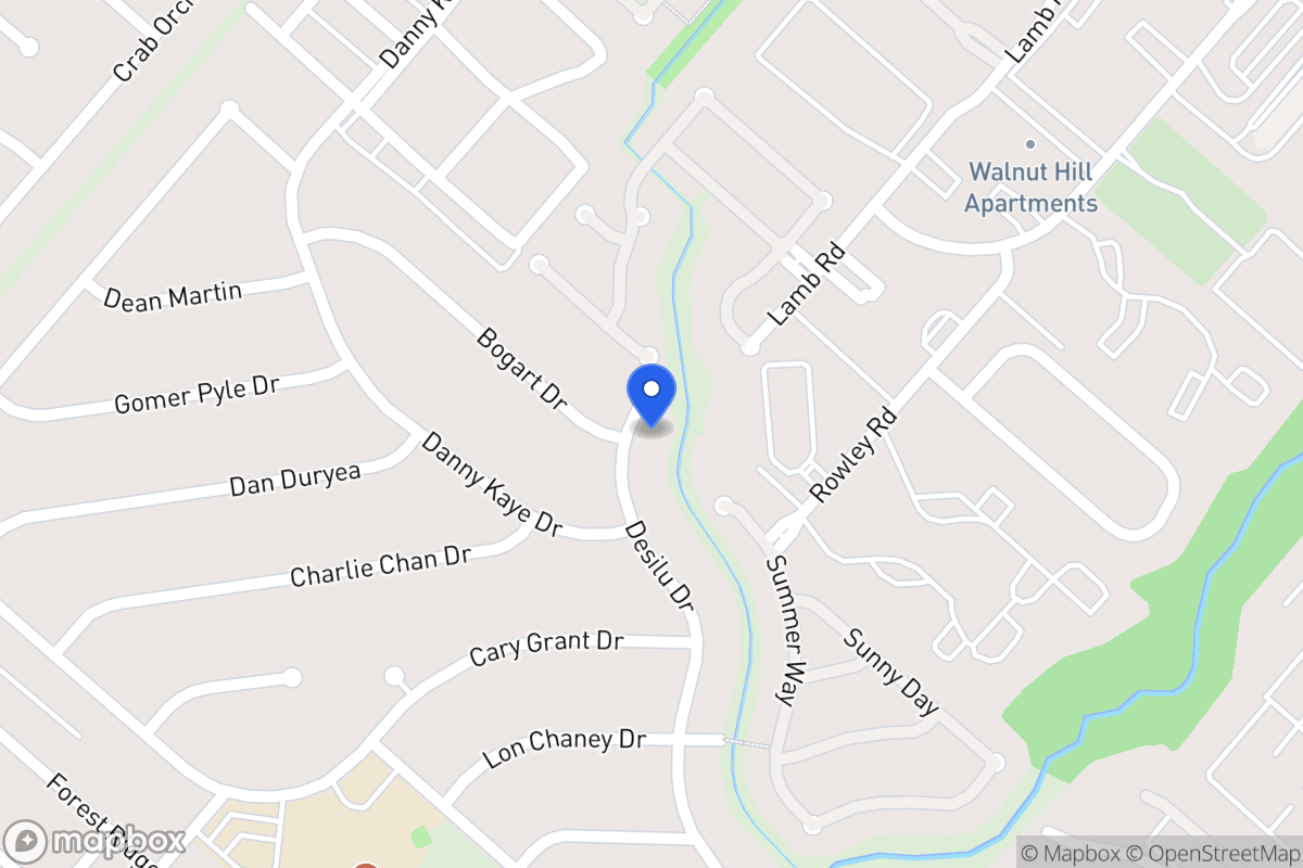 Map of 7314  Desilu Dr