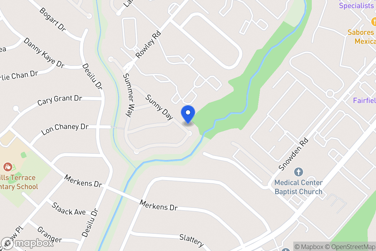 Map of 7110  Sunny Day