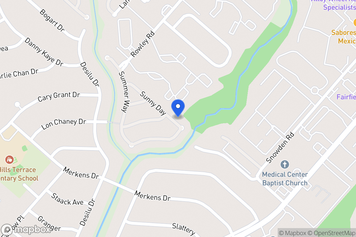 Map of 7114  Sunny Day