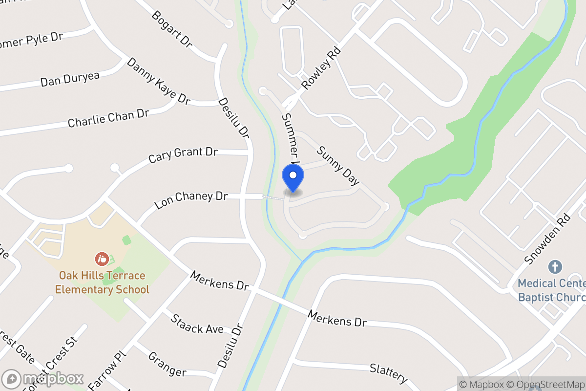Map of 5443  Bright Run