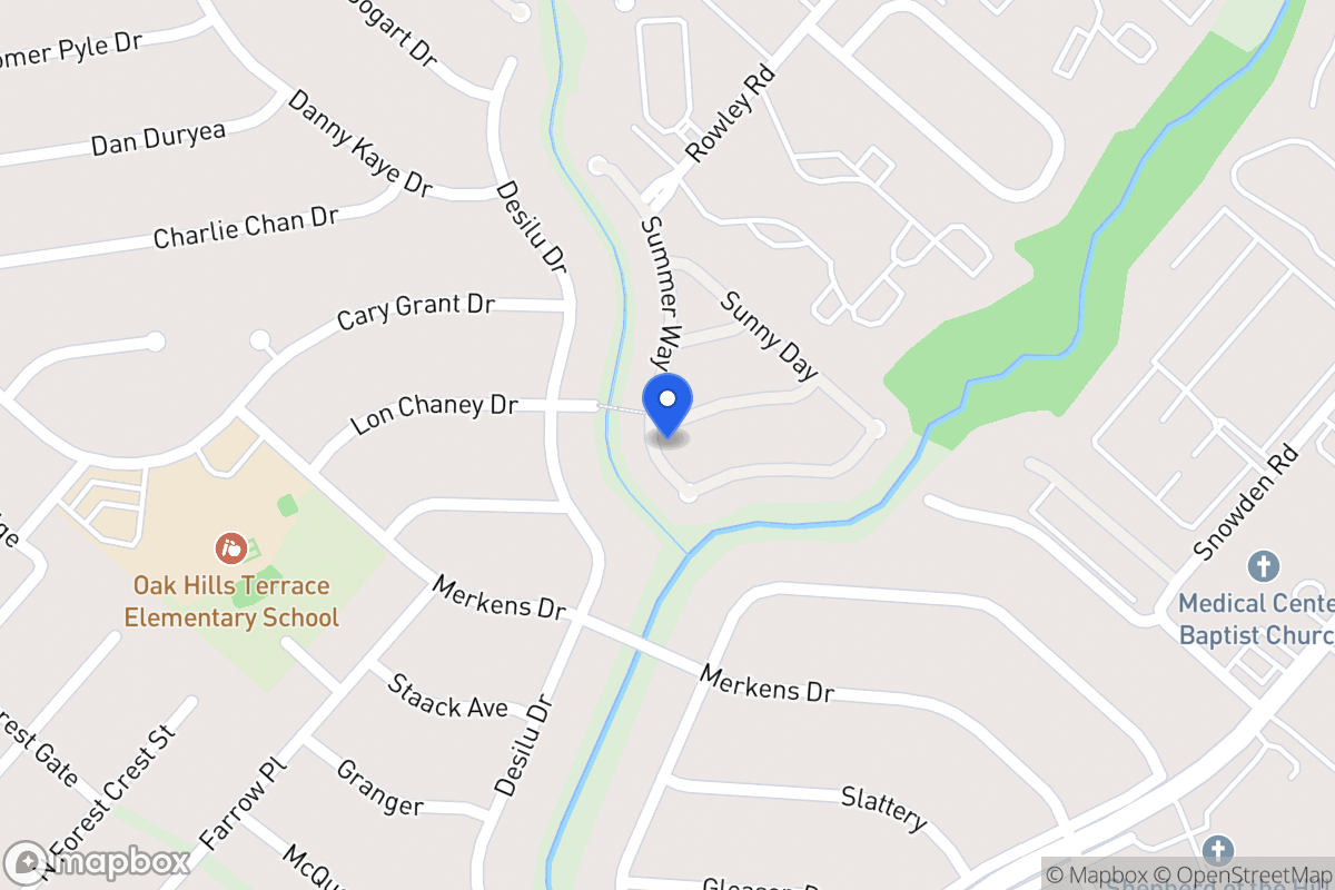 Map of 5454  Bright Run