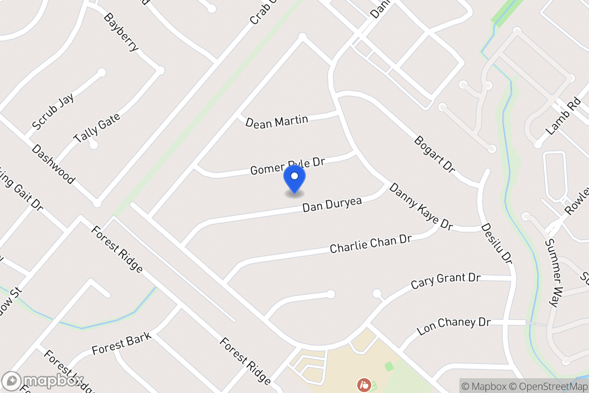 Map of 5731  Dan Duryea St