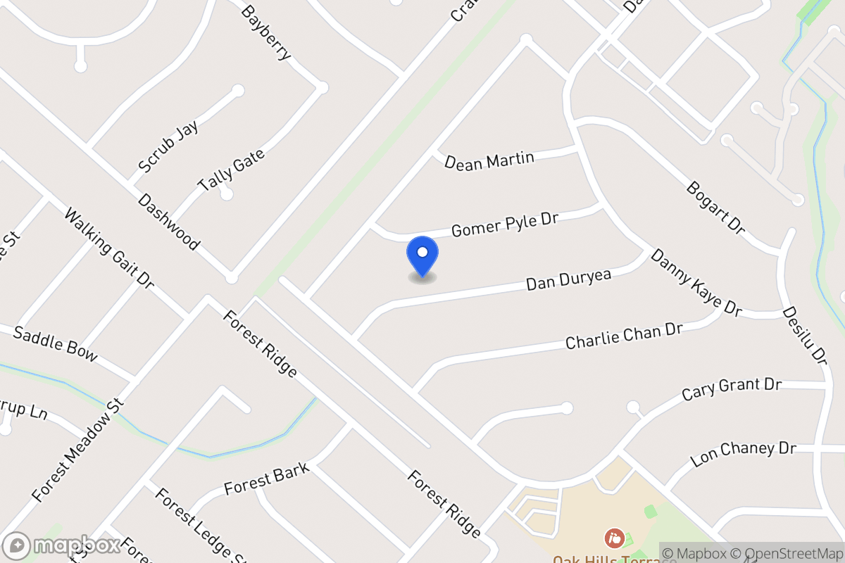 Map of 5823  Dan Duryea St