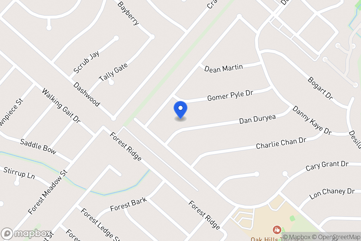 Map of 5829  Dan Duryea St