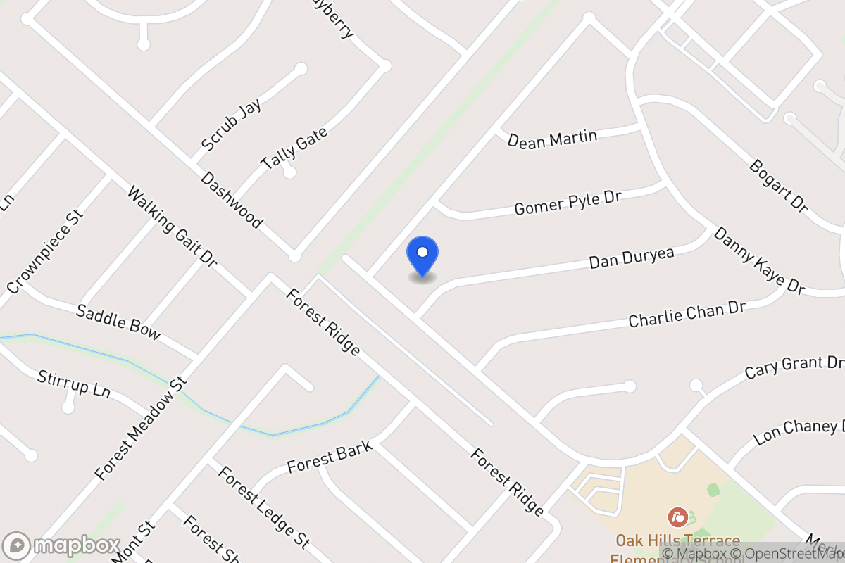 Map of 5833  Dan Duryea St