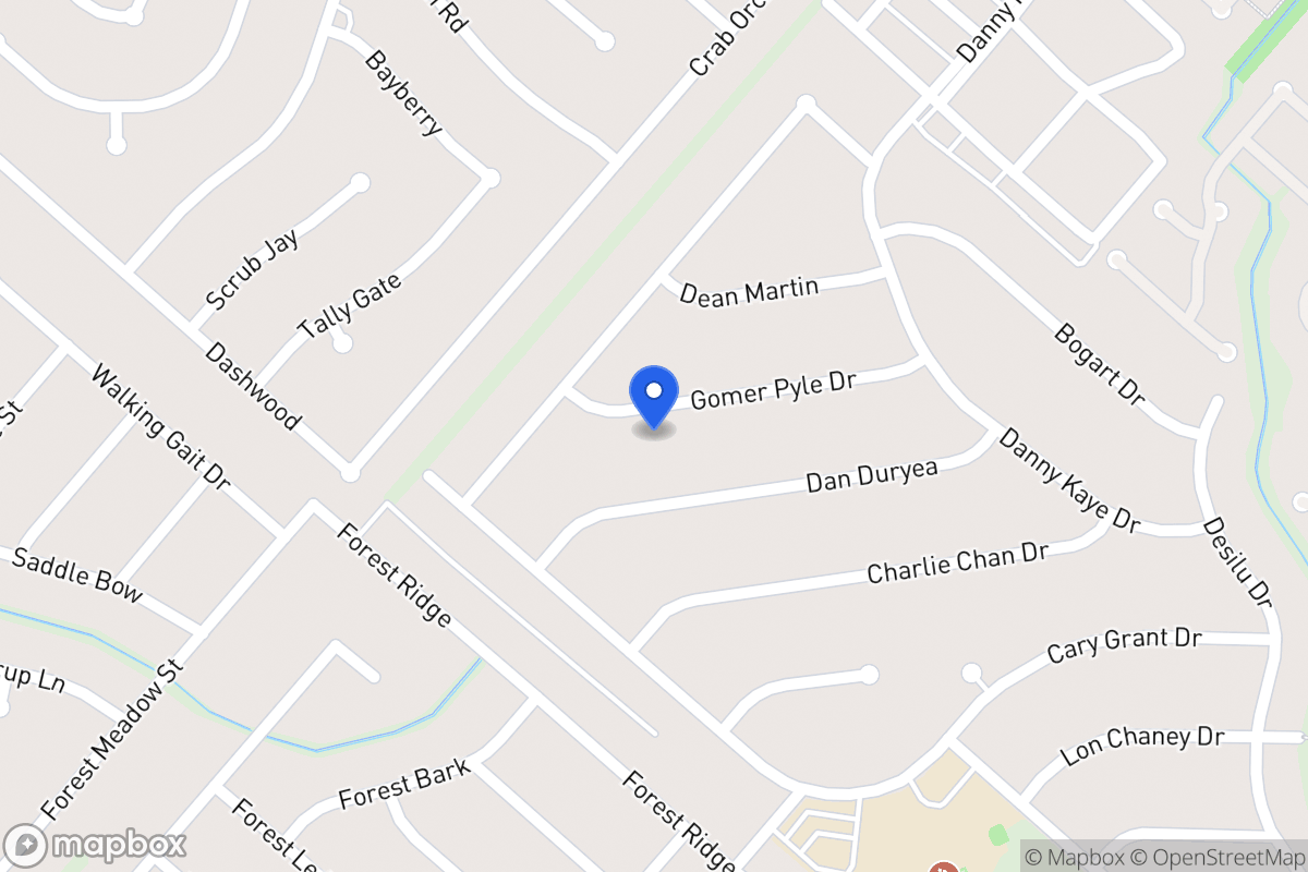 Map of 5818  Gomer Pyle