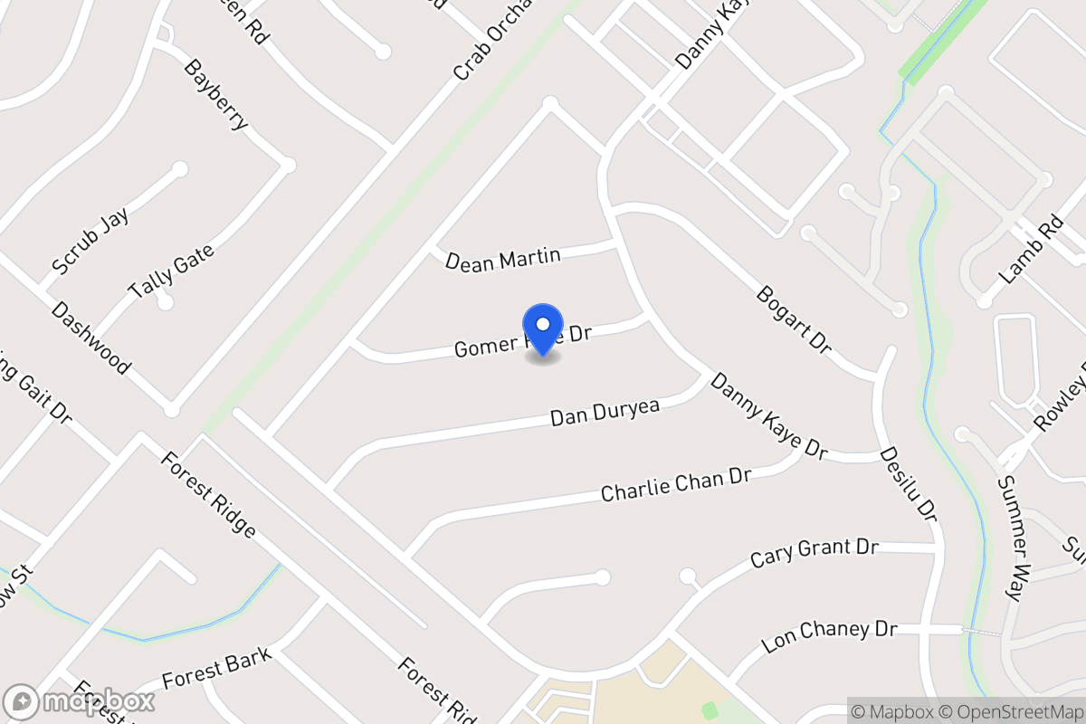 Map of 5718  Gomer Pyle