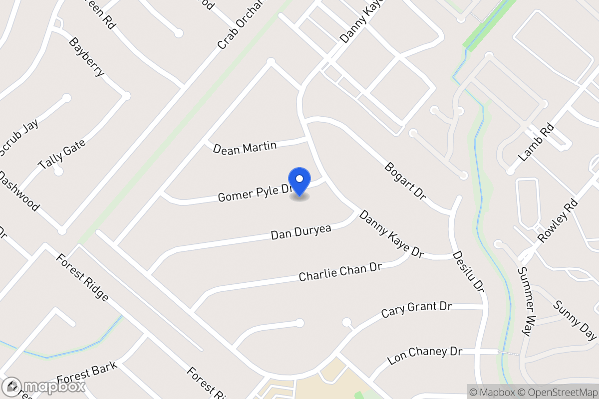 Map of 5706  Gomer Pyle